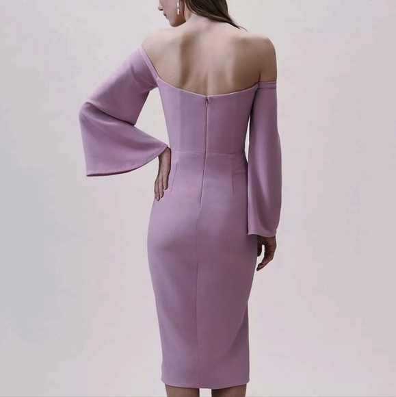 Bhldn Erin Dress lavender 💜 size s - Picture 2 of 5